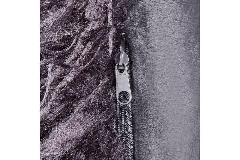 Pyntepuder Corokia sæt á 2 Grå - Grå - Tekstiler - Pude & plaid - Udendørs puder