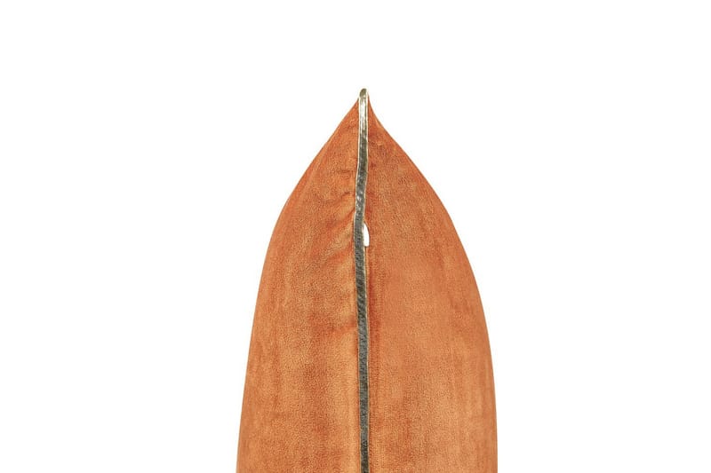 Pyntepuder Crocus sæt á 2 Orange/Guld - Orange/Guld - Tekstiler - Pude & plaid - Udendørs puder