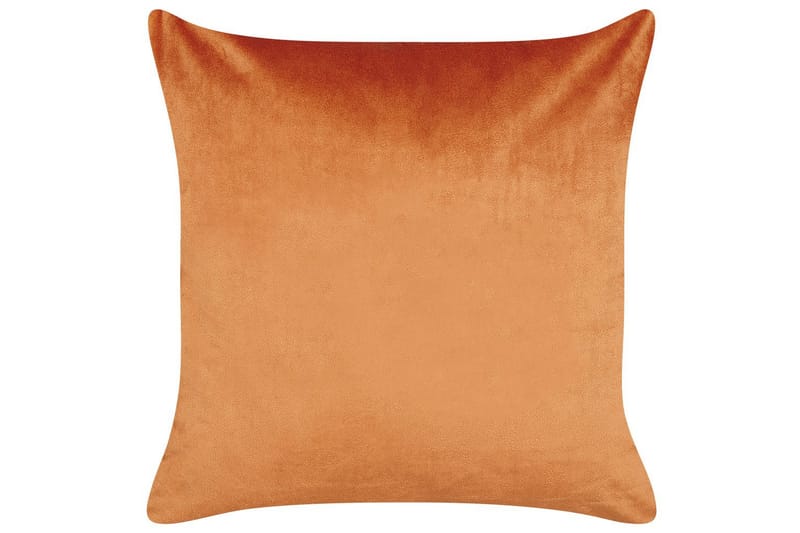 Pyntepuder Crocus sæt á 2 Orange/Guld - Orange/Guld - Tekstiler - Pude & plaid - Udendørs puder