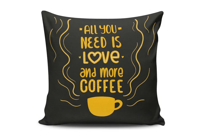 Cushion Love Pudebetræk 45x45 cm, Multifarvet