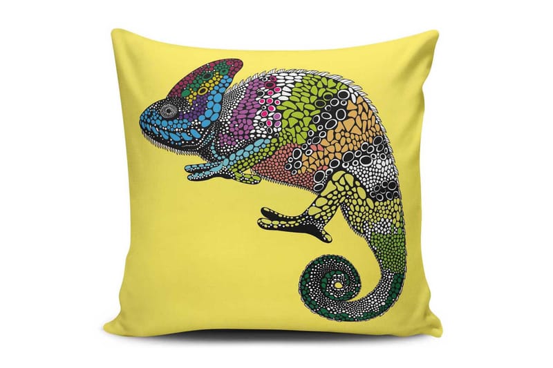 Cushion Love Pudebetræk 45x45 cm - Multifarvet - Tekstiler - Pude & plaid - Pyntepuder & pudebetræk
