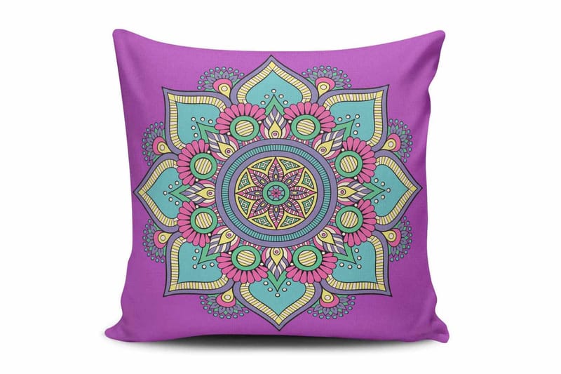 Cushion Love Pudebetræk 45x45 cm - Multifarvet - Tekstiler - Pude & plaid - Pyntepuder & pudebetræk