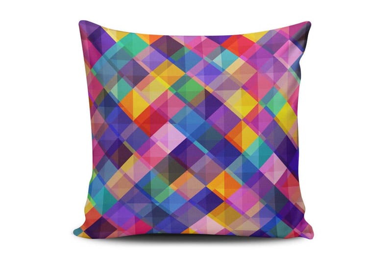 Cushion Love Pude 45x45 cm - Multifarvet - Tekstiler - Pude & plaid - Pyntepuder & pudebetræk