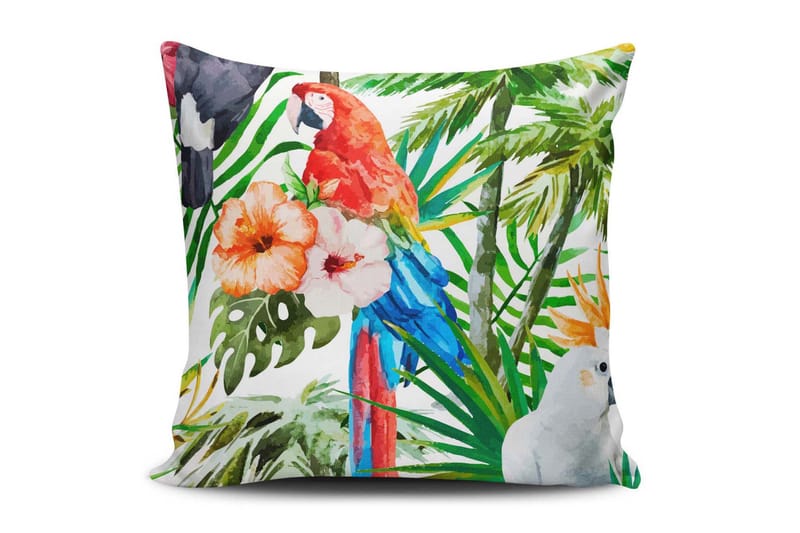 Cushion Love Pude 45x45 cm - Multifarvet - Tekstiler - Pude & plaid - Pyntepuder & pudebetræk