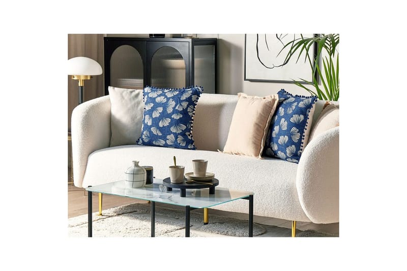 Pyntepuder Dandelion sæt af 2 - Tekstiler - Pude & plaid - Udendørs puder