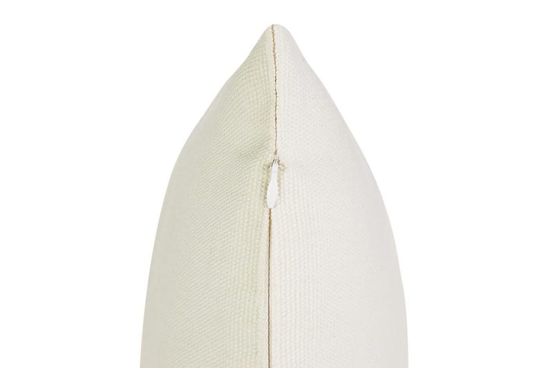 Pyntepuder Davallia sæt á 2 Beige/Blå/Orange - Beige/Blå/Orange - Tekstiler - Pude & plaid - Udendørs puder