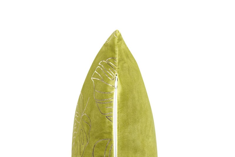 Pyntepuder Deliciosa sæt á 2 Lysegrøn/guld - Lysegrøn/guld - Tekstiler - Pude & plaid - Pyntepuder & pudebetræk