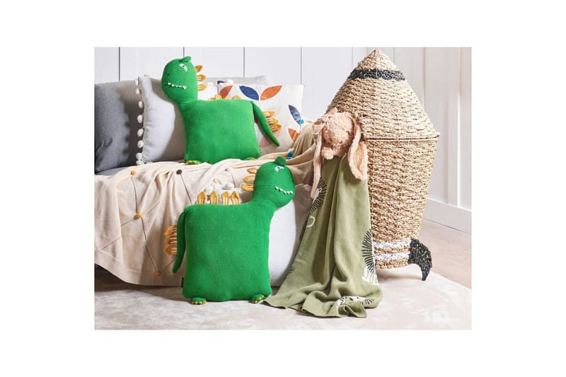 Pyntepuder Dinos sæt á 2 - Tekstiler - Pude & plaid - Pyntepuder & pudebetræk
