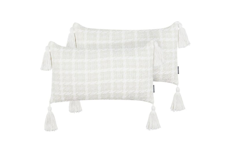 Pyntepuder Douris sæt af 2 30x60 cm - 30x60 cm - Tekstiler - Pude & plaid - Udendørs puder