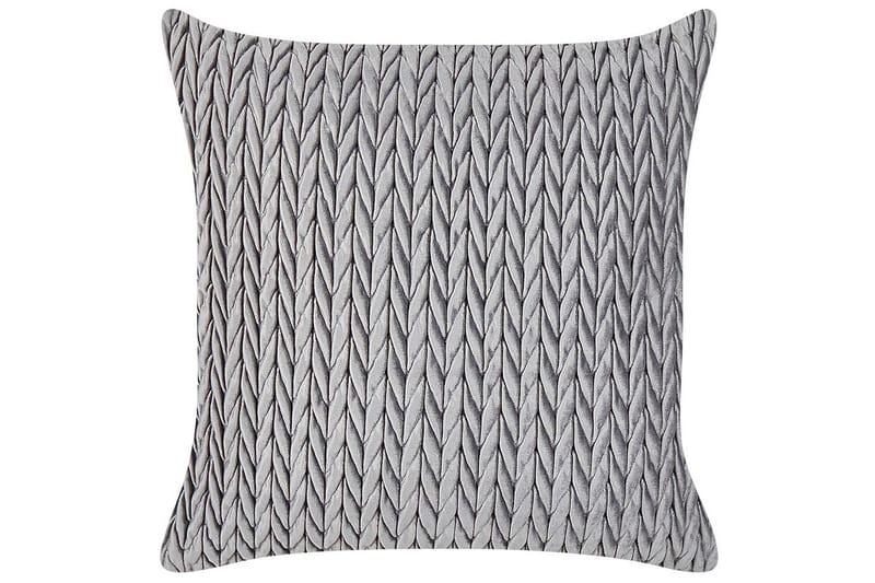 Pyntepuder Eclipta sæt af 2 Grå - Grå - Tekstiler - Pude & plaid - Udendørs puder