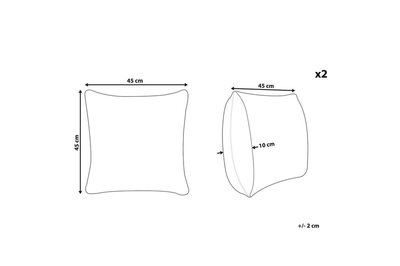 Pyntepuder Foxtail sæt af 2 - Tekstiler - Pude & plaid - Pyntepuder & pudebetræk