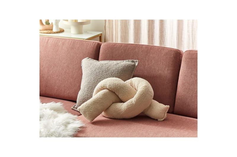 Pyntepuder Gladiolus Beige - Beige - Tekstiler - Pude & plaid - Udendørs puder