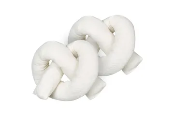 Pyntepuder Gladiolus sæt af 2 Hvid