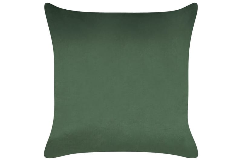 Pyntepuder Goldspruce sæt af 2 Grøn/guld/sort - Grøn/guld/sort - Tekstiler - Pude & plaid - Pyntepuder & pudebetræk