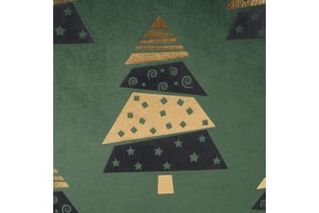 Pyntepuder Goldspruce sæt af 2 Grøn/guld/sort - Grøn/guld/sort - Tekstiler - Pude & plaid - Pyntepuder & pudebetræk