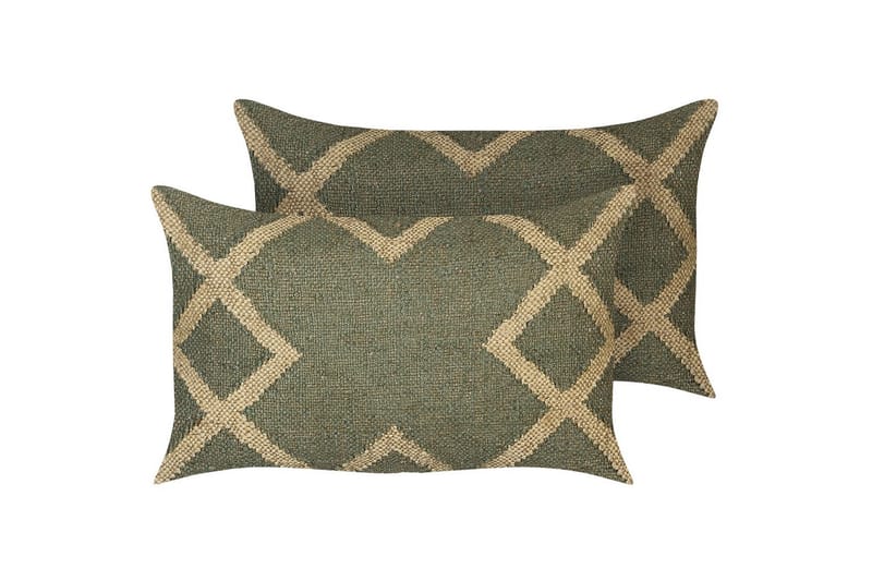 Pyntepuder Gopi sæt af 2 Rektangulær, Rektangulær