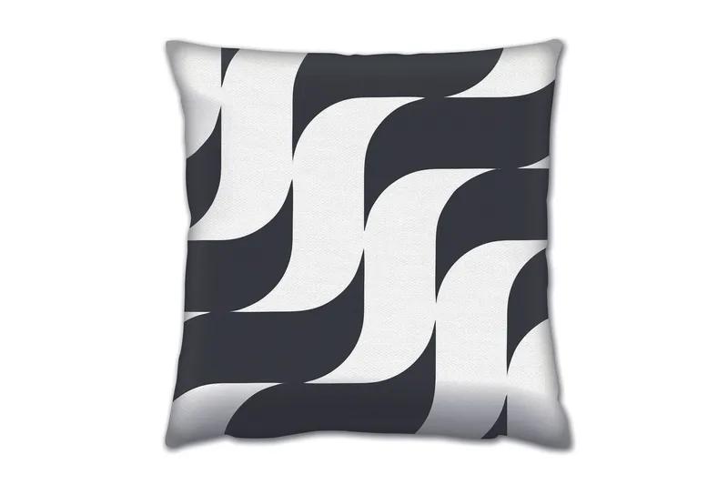 Gravel Pude 43x43 cm, Multifarvet