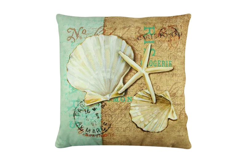 Gravel Pude 43x43 cm, Multifarvet