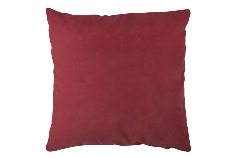 Gravel Pude 43x43 cm - Vinrød - Tekstiler - Pude & plaid - Pyntepuder & pudebetræk