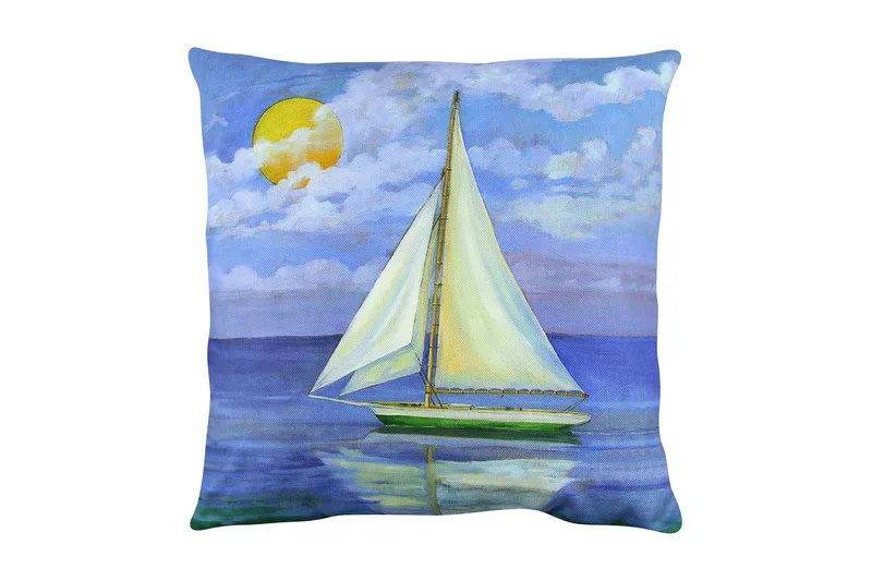 Gravel Pude 43x43 cm, Multifarvet