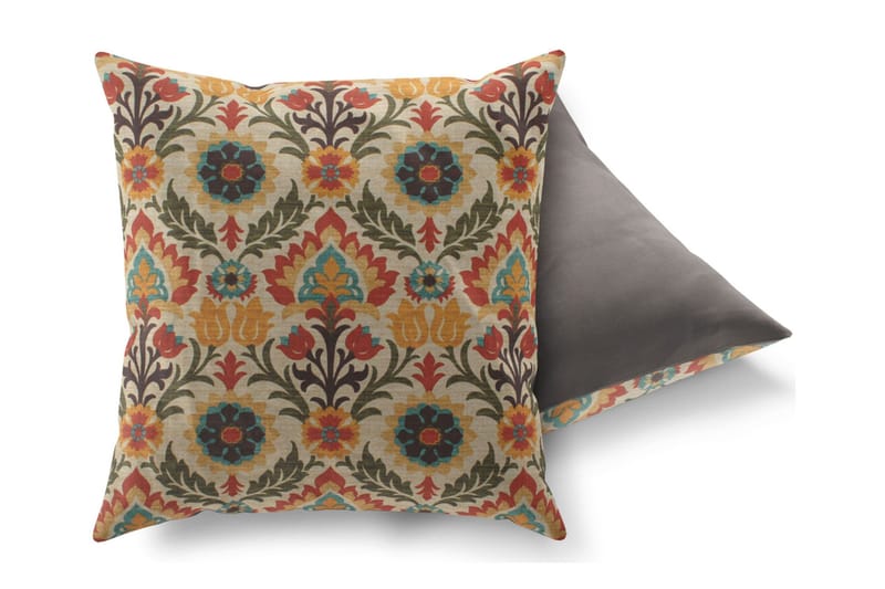 Gravel Pude 43x43 cm - Multifarvet - Tekstiler - Pude & plaid - Pyntepuder & pudebetræk