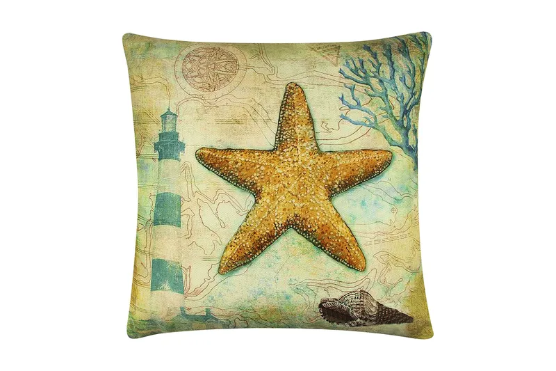 Gravel Pude 43x43 cm, Multifarvet