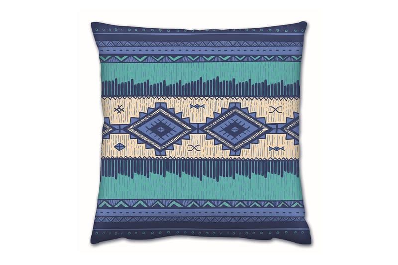 Gravel Pude 43x43 cm, Multifarvet