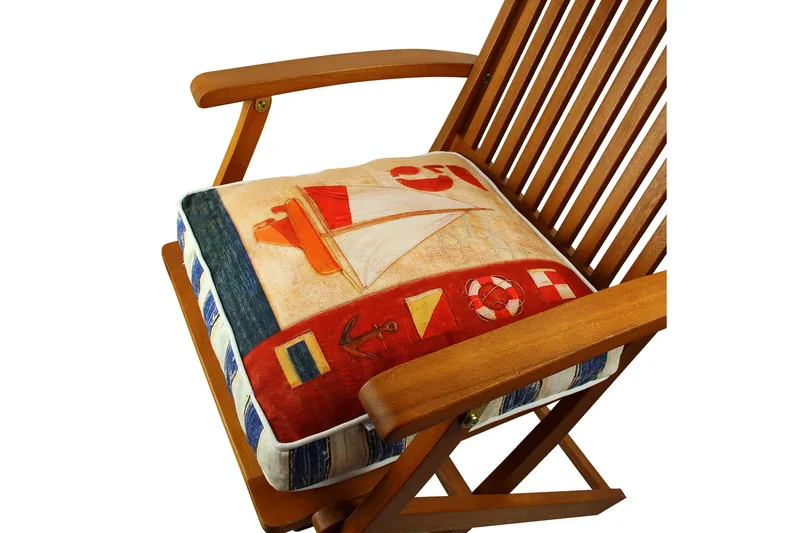 Gravel Pude 42x42 cm - Multifarvet - Tekstiler - Pude & plaid - Pyntepuder & pudebetræk