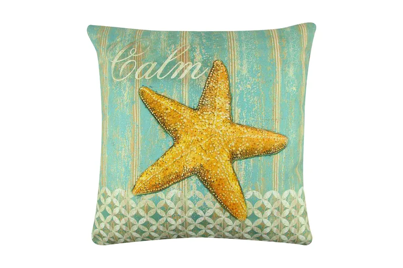 Gravel Pude 43x43 cm, Multifarvet