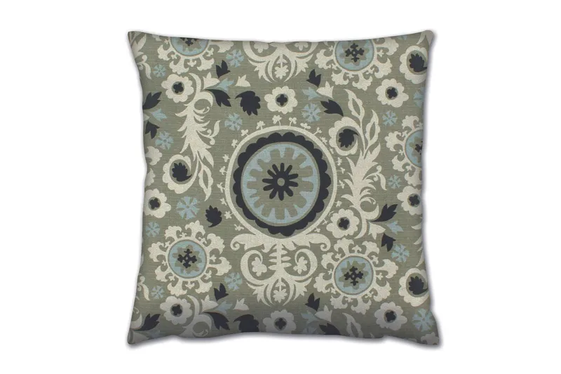 Gravel Pude 43x43 cm, Multifarvet