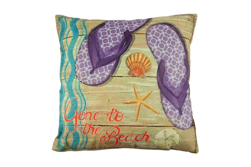 Gravel Pude 43x43 cm, Multifarvet