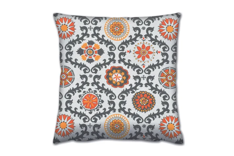 Gravel Pude 43x43 cm, Multifarvet