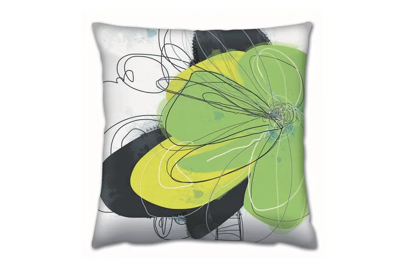 Gravel Pude 43x43 cm, Multifarvet