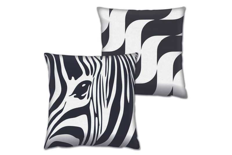 Gravel Pude 43x43 cm 2-pak, Multifarvet