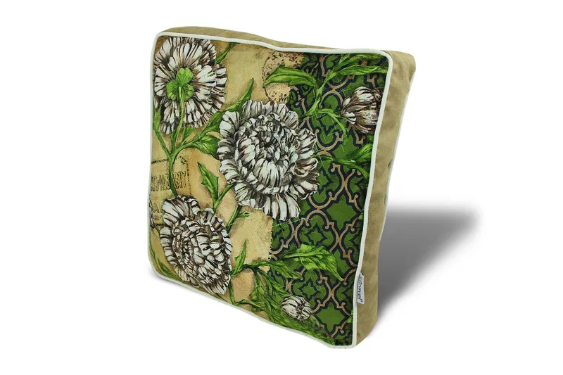 Gravel Pude 42x42 cm, Multifarvet