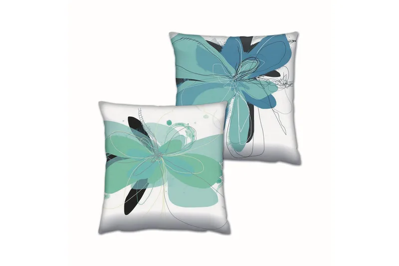 Gravel Pude 43x43 cm 2-pak, Multifarvet