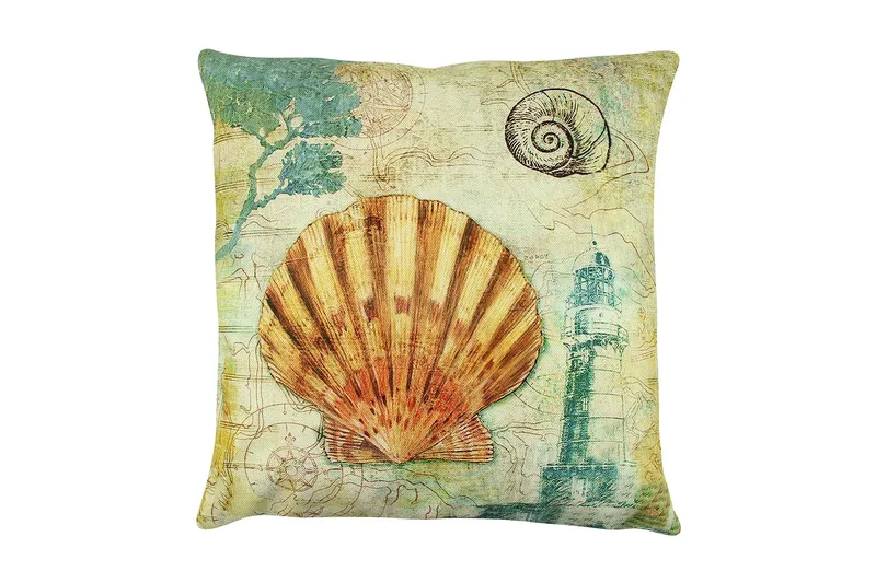 Gravel Pude 43x43 cm, Multifarvet