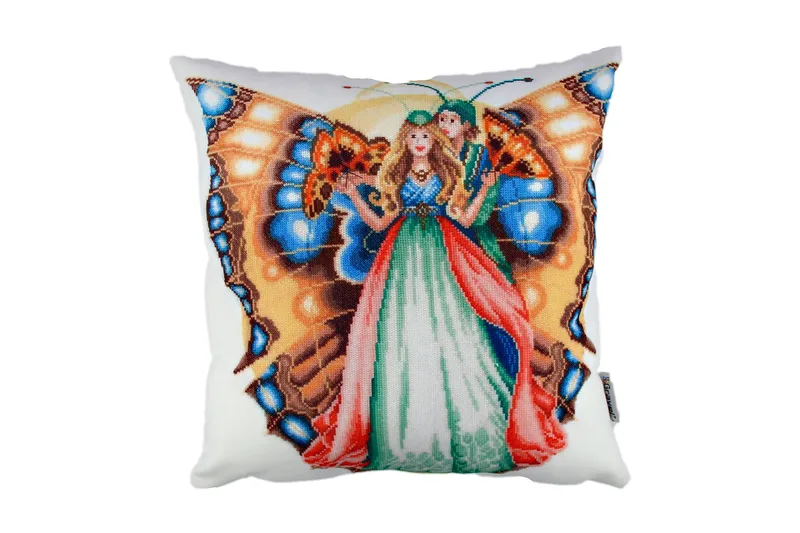 Gravel Pude 43x43 cm, Multifarvet