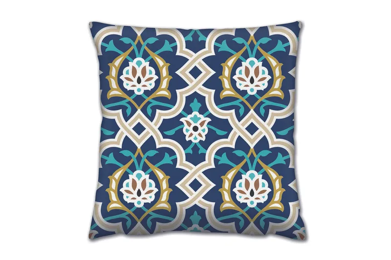 Gravel Pude 43x43 cm, Multifarvet