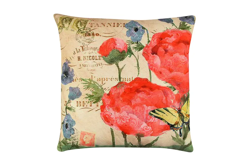 Gravel Pude 43x43 cm, Multifarvet