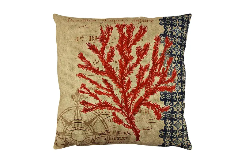 Gravel Pude 43x43 cm, Multifarvet