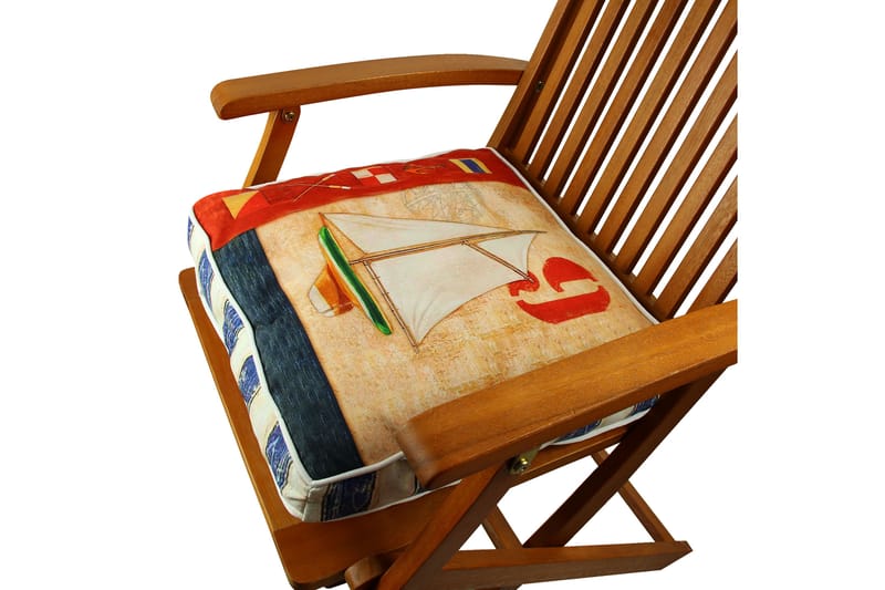 Gravel Pude 42x42 cm - Multifarvet - Tekstiler - Pude & plaid - Pyntepuder & pudebetræk