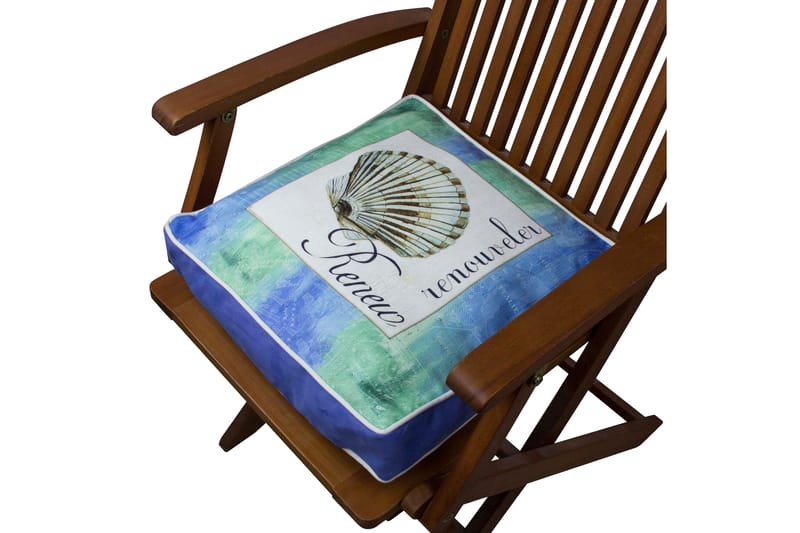 Gravel Pude 42x42 cm - Multifarvet - Tekstiler - Pude & plaid - Pyntepuder & pudebetræk