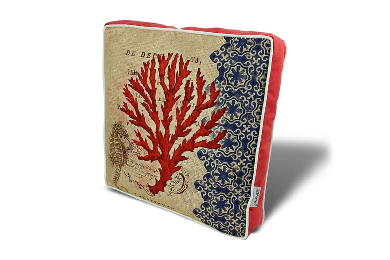 Gravel Pude 42x42 cm, Multifarvet