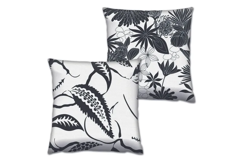 Gravel Pude 43x43 cm 2-pak, Multifarvet