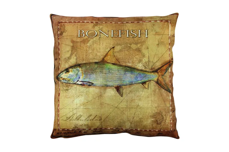 Gravel Pude 43x43 cm, Multifarvet