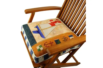 Gravel Pude 42x42 cm - Multifarvet - Tekstiler - Pude & plaid - Pyntepuder & pudebetræk