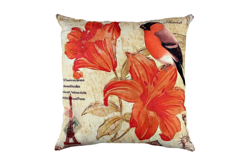 Gravel Pude 43x43 cm, Multifarvet