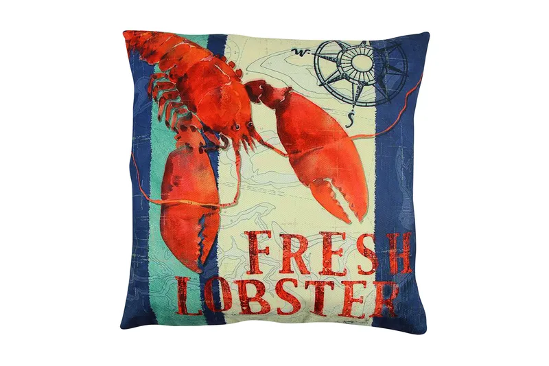 Gravel Pude 43x43 cm, Multifarvet