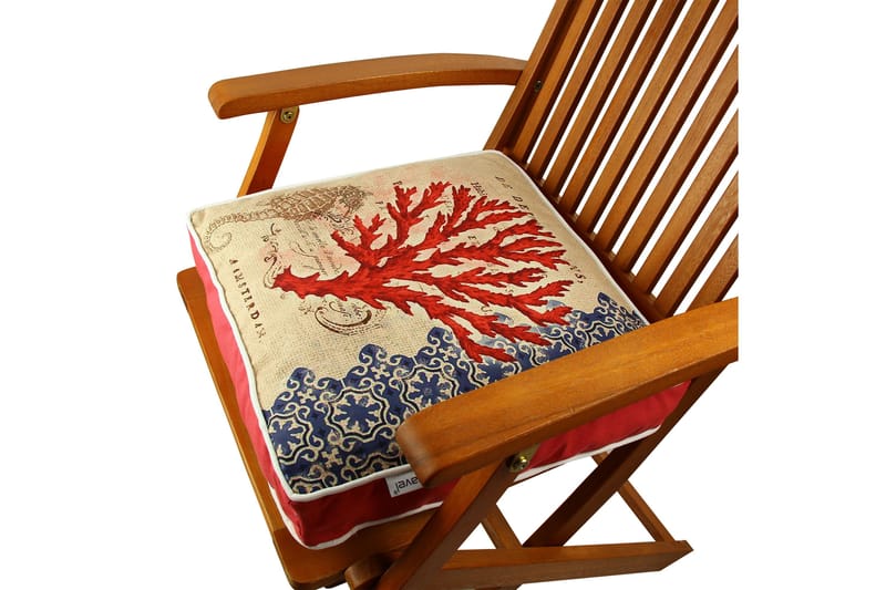 Gravel Pude 42x42 cm - Multifarvet - Tekstiler - Pude & plaid - Pyntepuder & pudebetræk